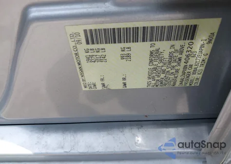 2011 Nissan Altima 2.5 S z USA, uszkodzony, nr VIN 1N4AL2APXBN406320